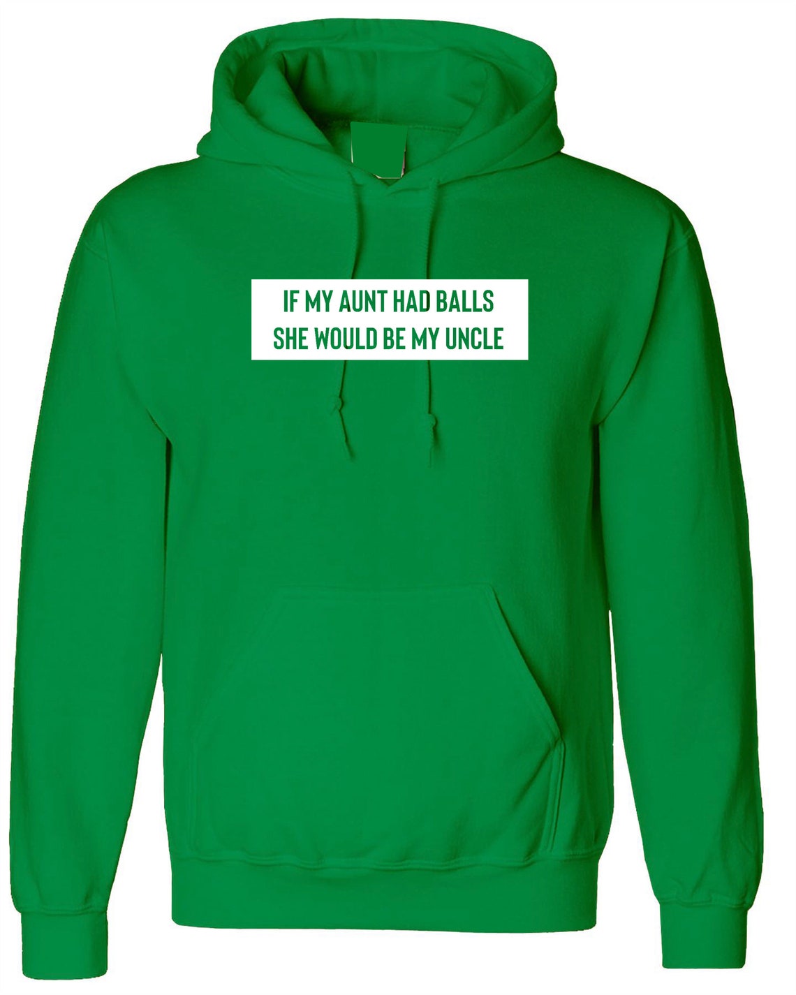 Mens Funny Hoodie Hoody Hood Hooded If My Aunt Had Balls She Etsy