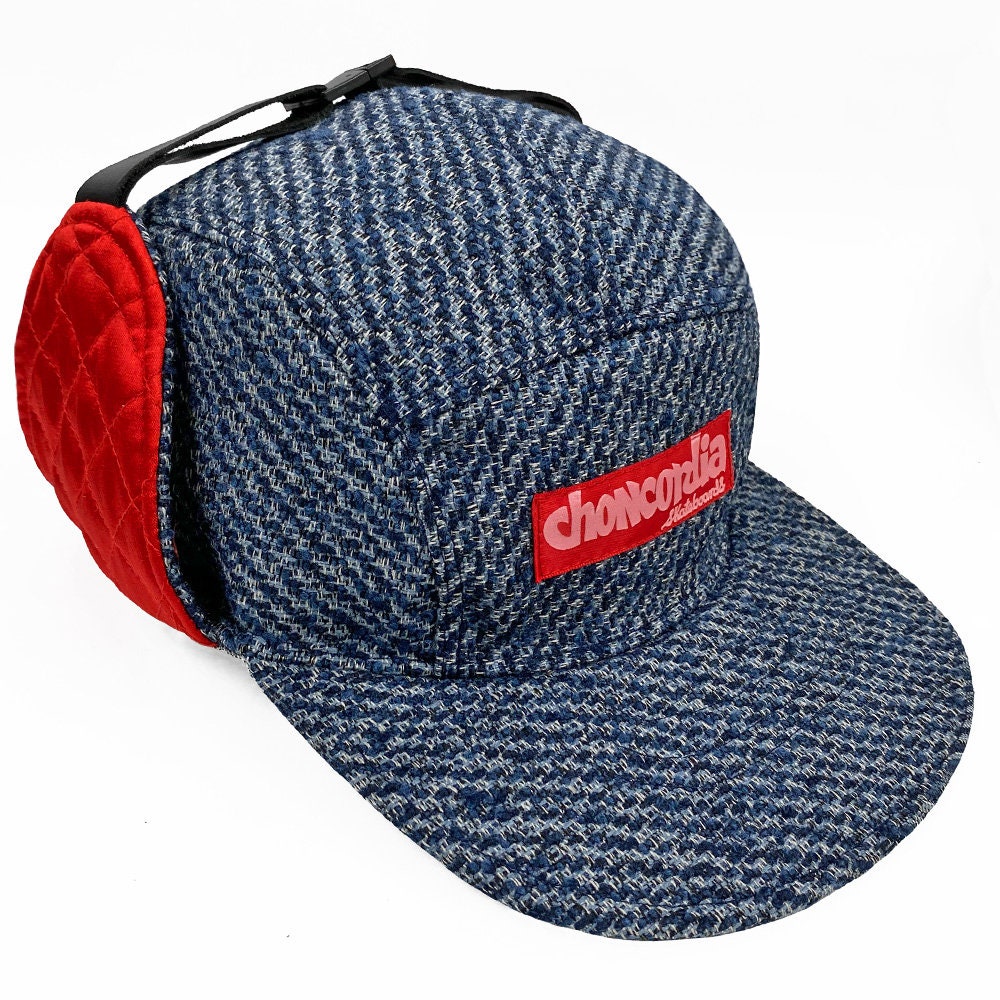 DESCENDANT/VF 5PANEL EAR FLAPS HH x DCDT (BLACK)