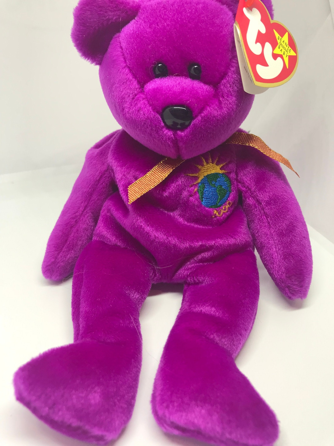 RARE TY Beanie Babies 1999 Millennium, the Bear Etsy