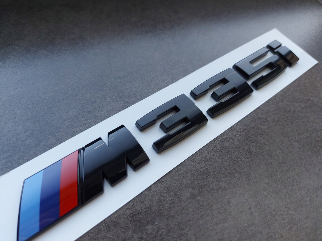 Bmw M335i Emblem Black Glossy New in Foil, Lettering M240i, M540i, M550i, M535i, M235i, M435i, M140i, M550d, M750d, M335i - Etsy Bmw M335i Emblem Black Glossy New in Foil, Lettering M240i, M540i, M550i, M535i, M235i, M435i, M140i, M550d, M750d, M335i - Etsy