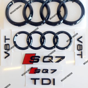 Audi front emblem - .de