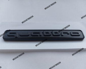 Audi Quattro, Audi Sport, Emblem Black Glossy, Gloss Black, New in foil, Badge, for all Audi, for all models, Lettering, New,