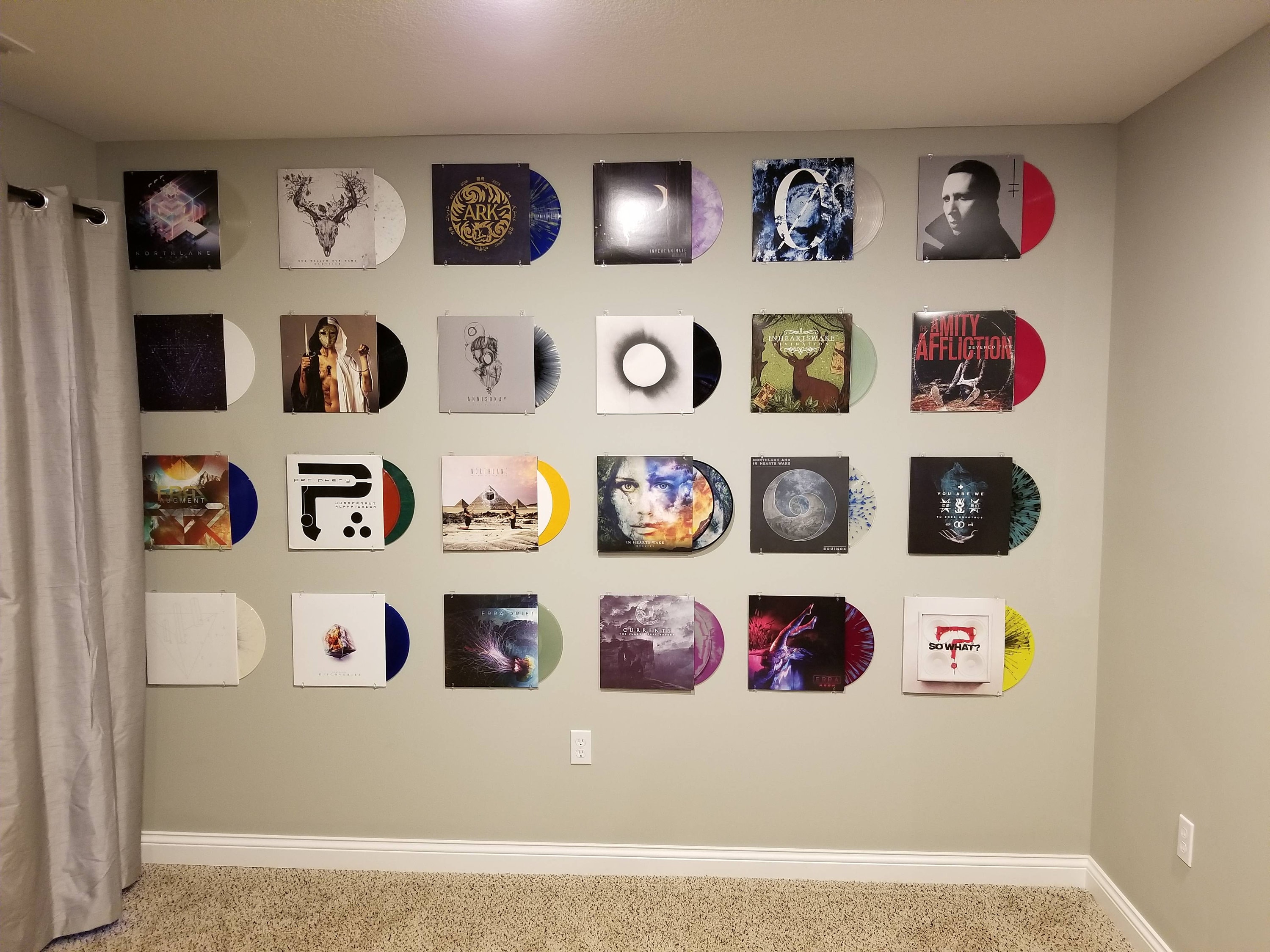 LP / Vinyl Wall Holder Bracket To Put Vinyl Records On Wall Etsy