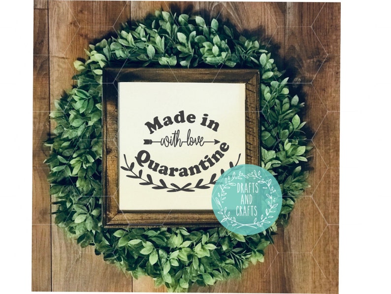 Made in quarantine with love baby announcement quarantine ...