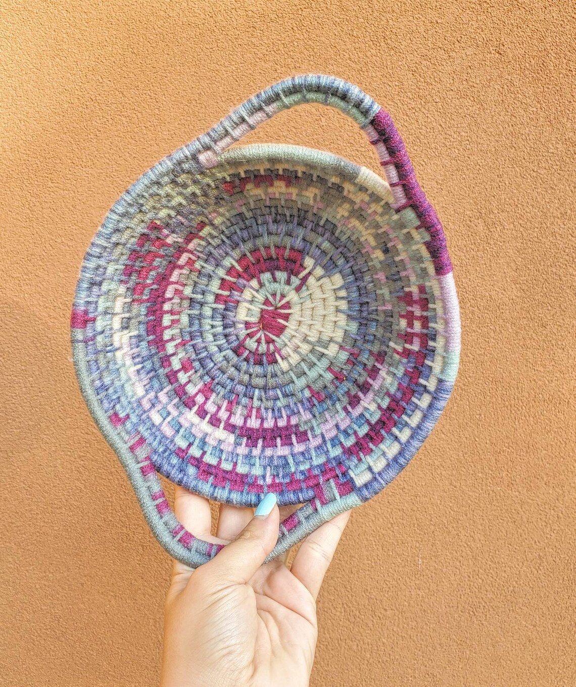 Handmade woven basket/ handmade woven bowl/ home decor Etsy
