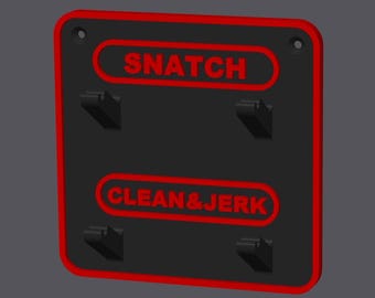 Personal Bests Gewichtsanzeige - 2 Heber