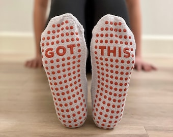 Grip Socks, You Got This, IVF Socks, Non-Slip Socks, Lucky Socks, Fertility Socks, iui, ivf, ivf retrieval, transfer day, infertility gift