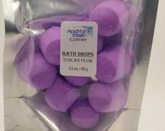 Bath Drops - Tuscan Plum - Special of buy 3 at discounted price