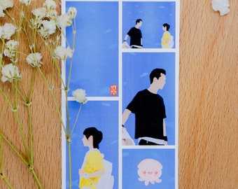 Go Go Squid! CDRAMA Sticker + Print