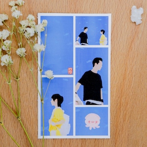 Go Go Squid! CDRAMA Sticker + Print
