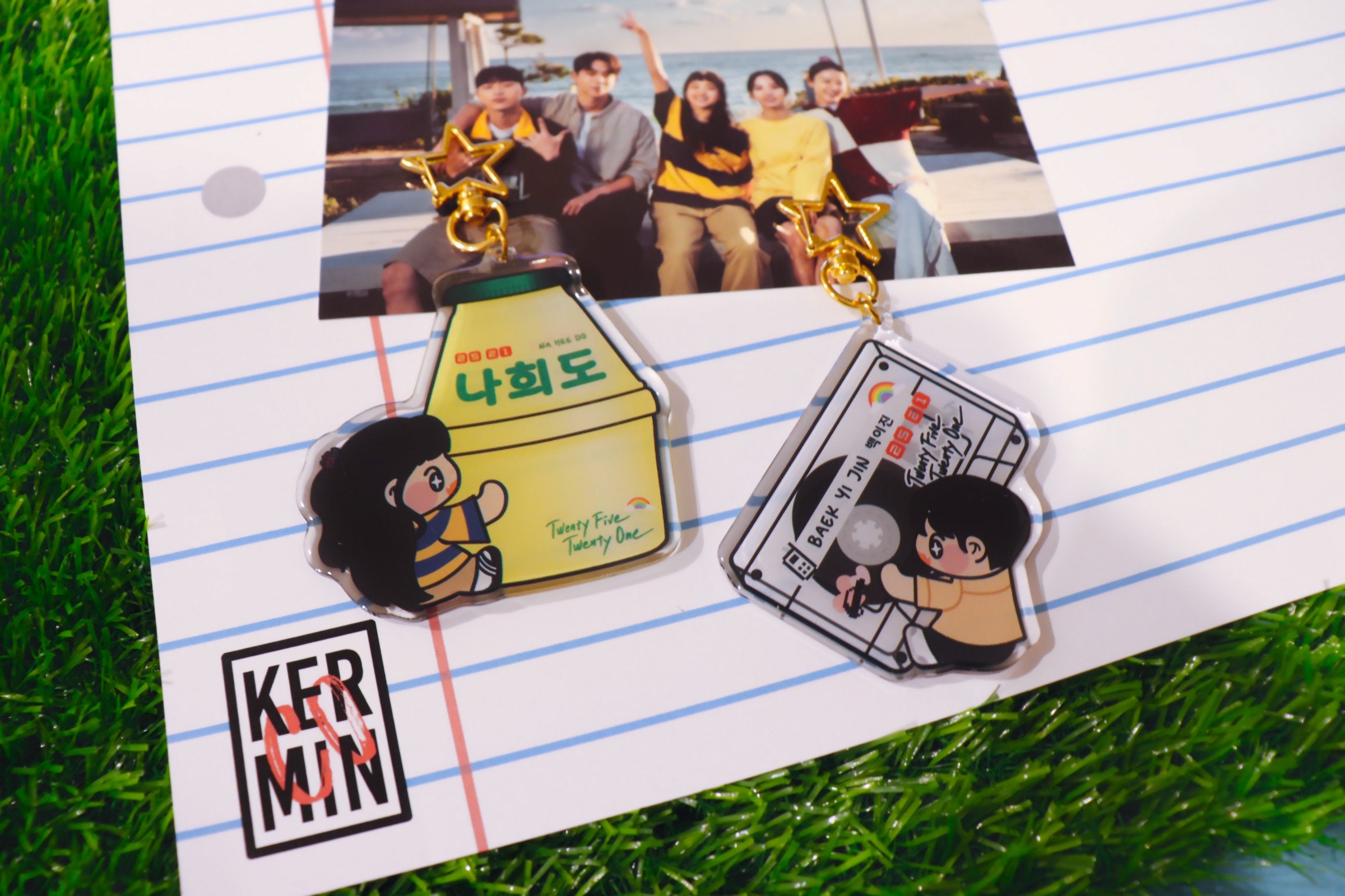Twenty Five Twenty One KDRAMA Epoxy Acrylic Keychain Charms