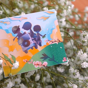It&#39;s Okay to not be Okay [Camp Car Trio] KDRAMA STICKER + PRINT