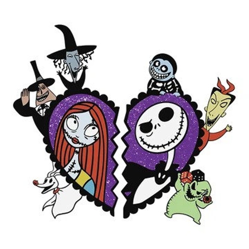 Jack-and-sally-svg-sally-svg-jack-skellington-svg-sally-cricut | Etsy