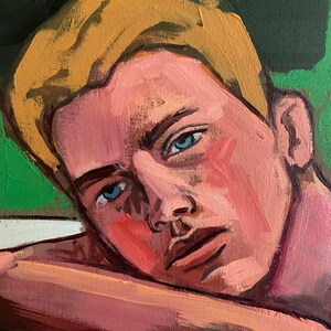 Male Nude Gay Erotic Art Homoerotic Painting Naked Man - Etsy