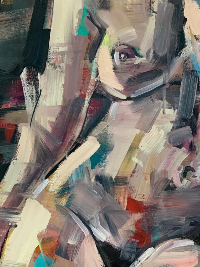 Erotic Naked Woman Nude Female Painting On Canvas Modern Oil Artwork 