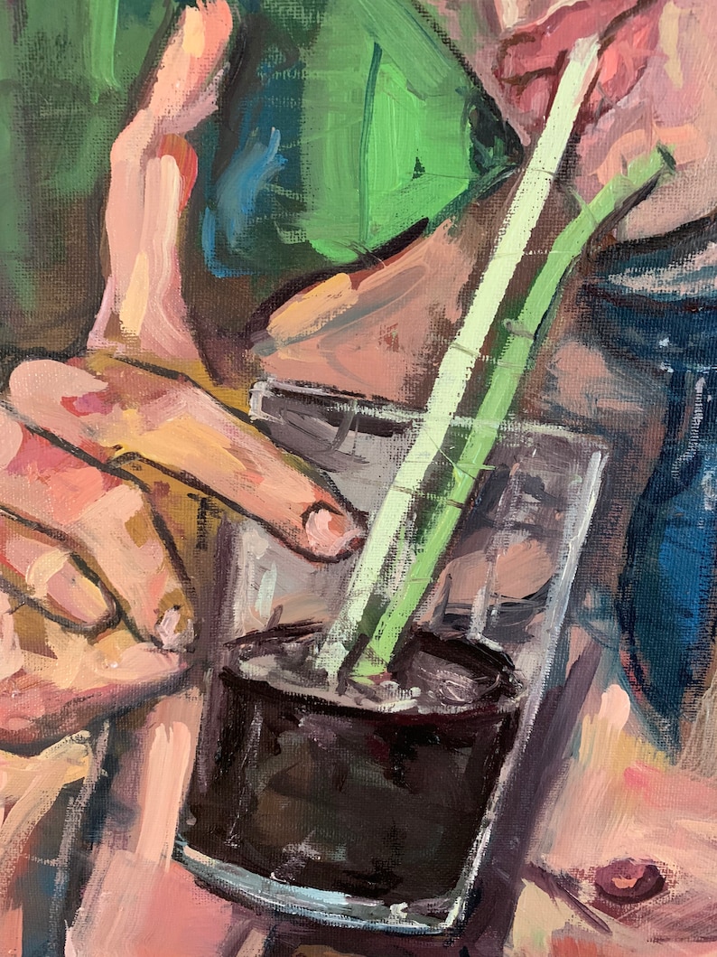 Male Nude, Naked Man, Nude Painting, Gay Painting, Homoerotic, Original