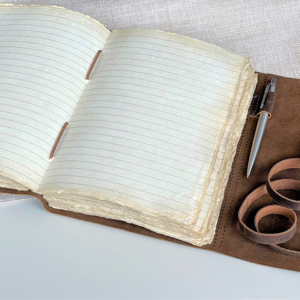 Journal Pen Holder Etsy