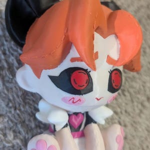 ライバルズ・ギャンビット 猫メイド衣装アクセサリーフィギュアチャームキーホルダー 3Dプリント 画像 5