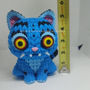 Jumbo Derpy Tiger at 5.5" tall