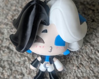 Rivals Luna Snow White Fox Accessory Figure Charm Keychain 3D Print