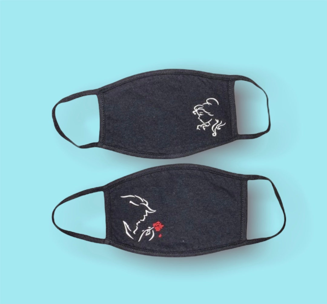 Disney Theme Face Mask Disney Mask Face Cover Beauty and Etsy