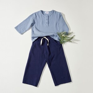 Gender neutral kids top and pant set | Kids summer set | Boy outfit | Girl outfit