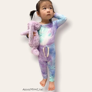 Baby,Toddler& Kids basic Long sleeve set //  Lounge Set // Toddler Pajama set// Tie dye kids pajama Set // baby shower gift // Made in USA
