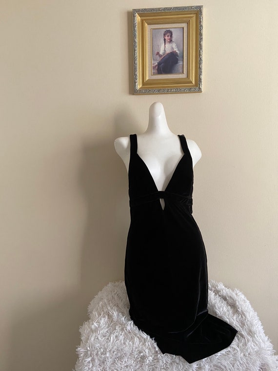 Vintage Velvet Express Dress