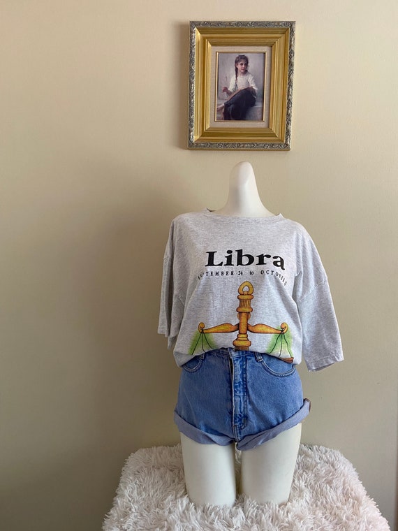 Vintage Oversized Libra T-Shirt