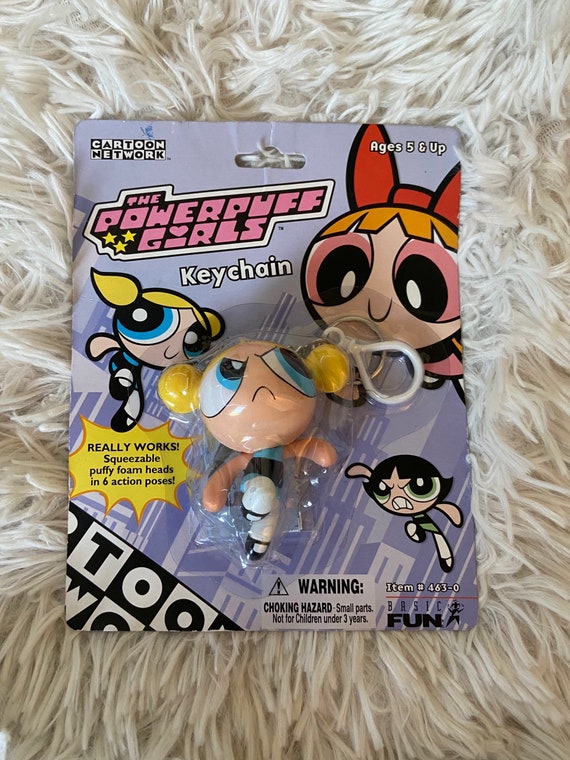 Y2K Powerpuff Girls Bubbles Keychain