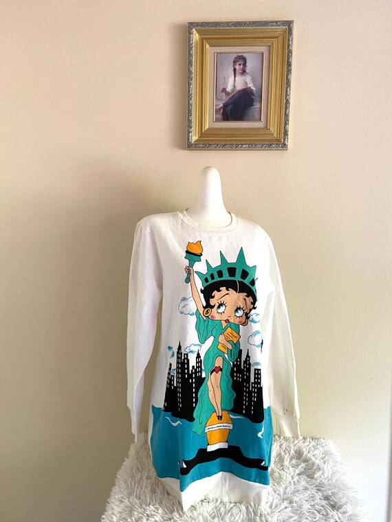 Vintage 80s Betty Boop Pullover