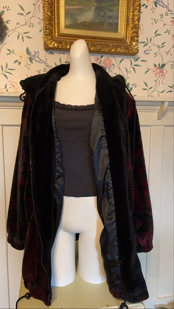 Vintage Navajo Print Oversized Hoodie