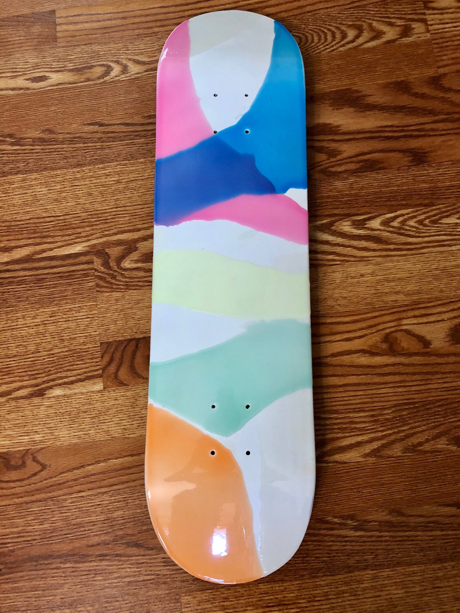 Resin Skateboard Deck Wall Art Art Decor Resin Skateboard - Etsy