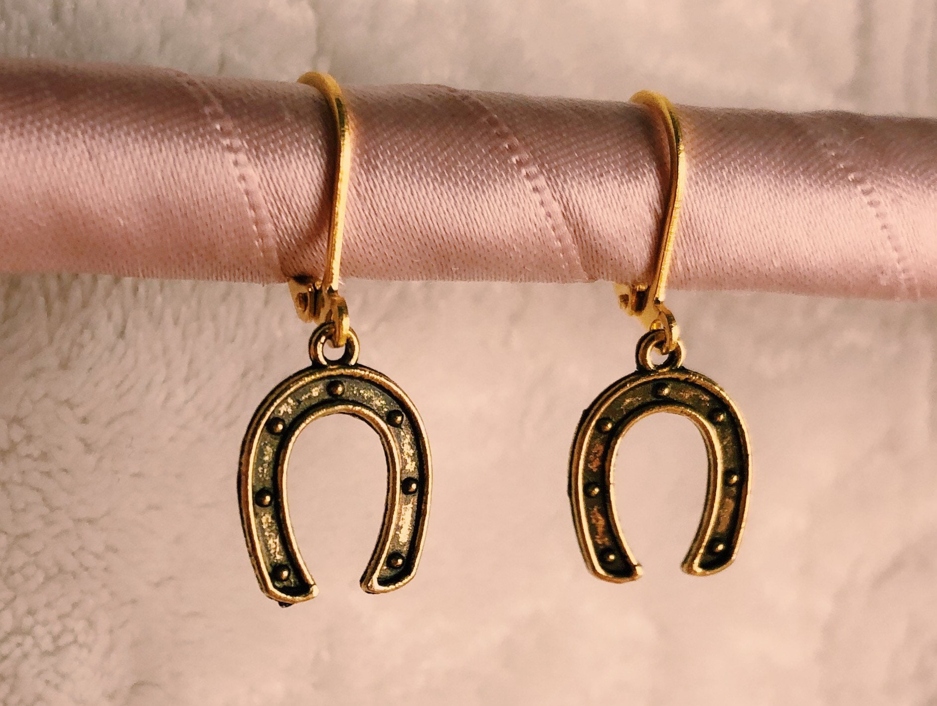 Horseshoe Earrings Etsy
