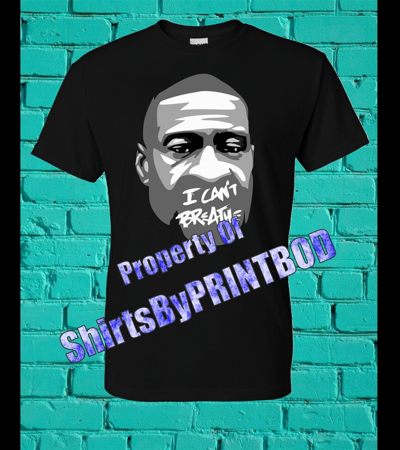 George Floyd I Can/'t Breathe Official Shirts Black Lives Matter
