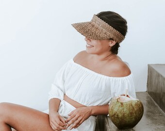 christian dior visor hat