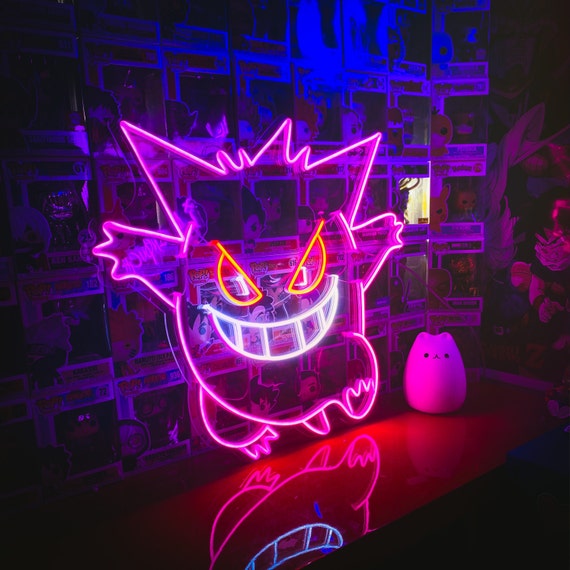 Neonium Custom Neon Sign Cartoon Anime Led Light Wall Art Atmosphere Light  Single Girl Party Gifts For Teen Red  Walmartcom