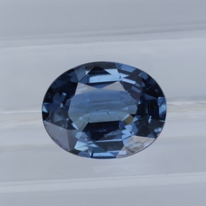 1.06cts, Natural Blue Sapphire Gemstone 7x5mm, September Birthstone, Precious Stone