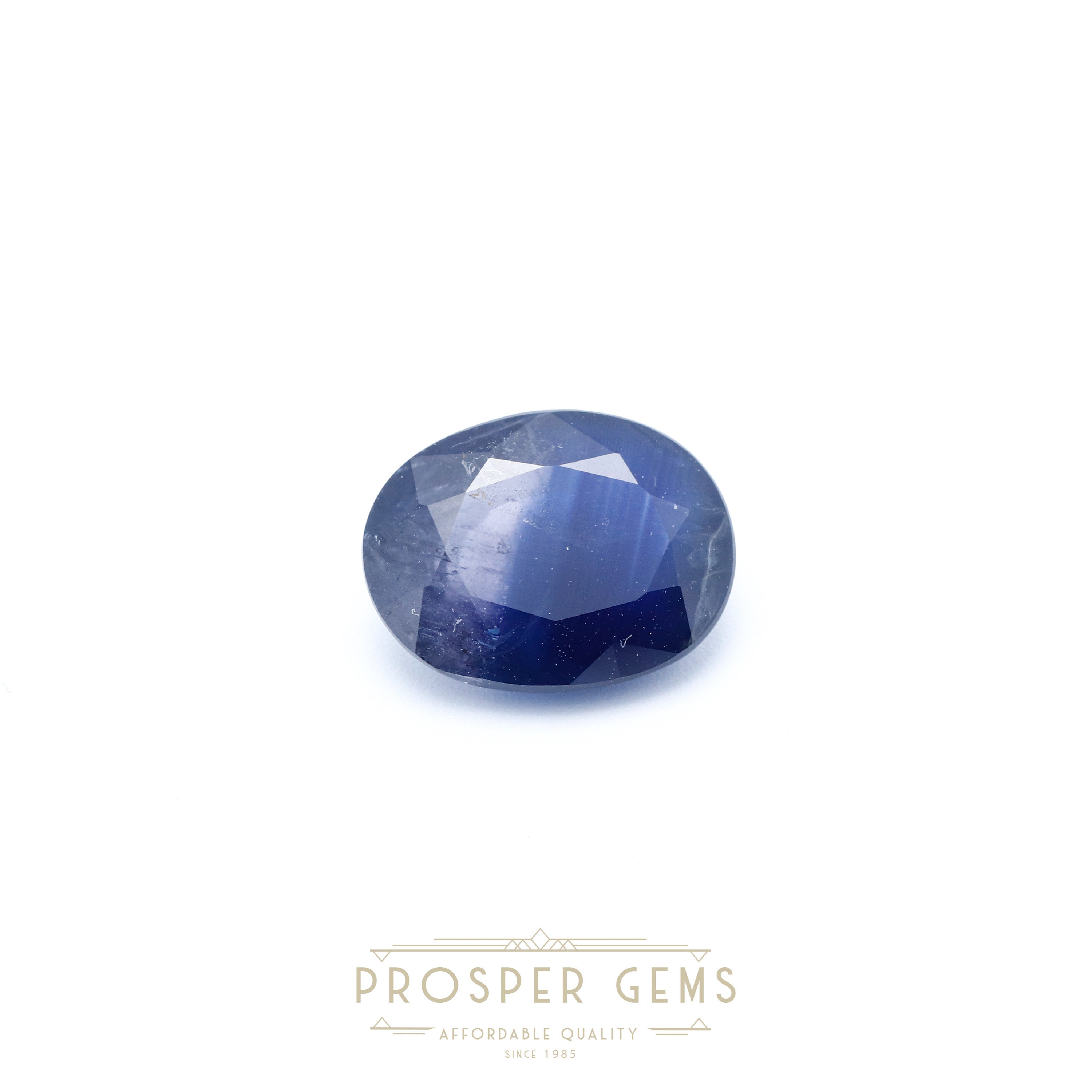 2.21 CTs, Natural Bi-Color Sapphire, Loose Gemstone, Oval 9x7mm - Loose Sapphire, September Birthstone