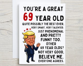 Funny 69th Birthday Quotes Funny 69Th Birthday | Etsy