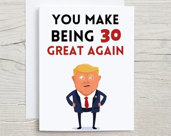 Funny 30th Birthday Card, happy 30th birthday card, 30th birthday gift idea, happy 30th birthday, happy birthday card, turning 30, dirty 30s