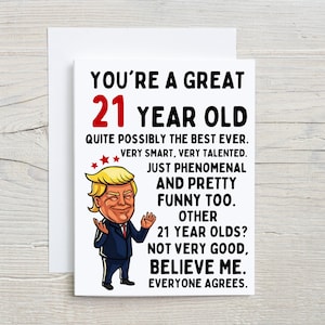 21e carte d’anniversaire, drôle de carte d’anniversaire 21e, idée cadeau du 21e anniversaire, joyeux 21e anniversaire, carte de joyeux anniversaire, 21 ans, pour 21 ans