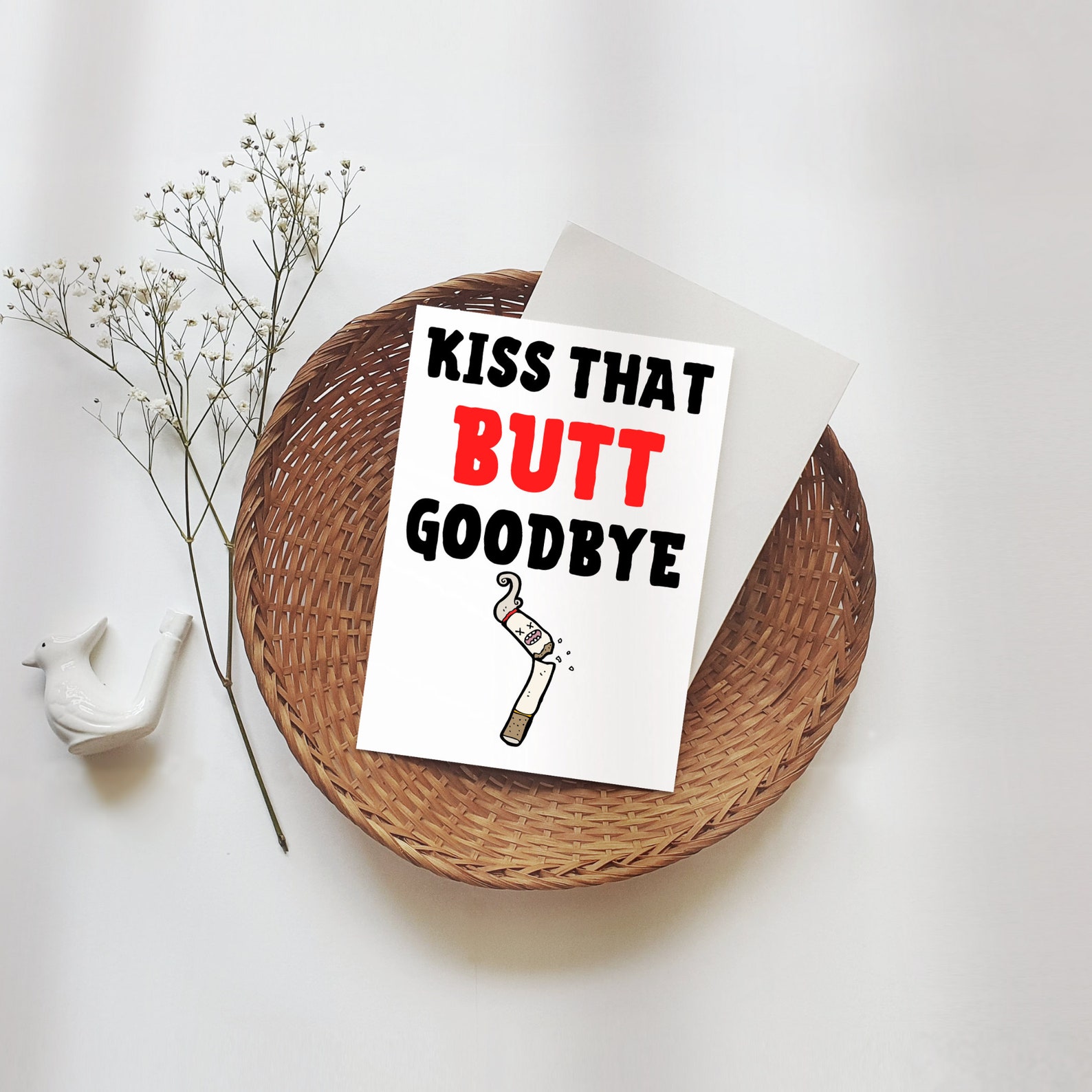 Quit Smoking Congratulations Gift Quitting Smoking Gift Idea Etsy