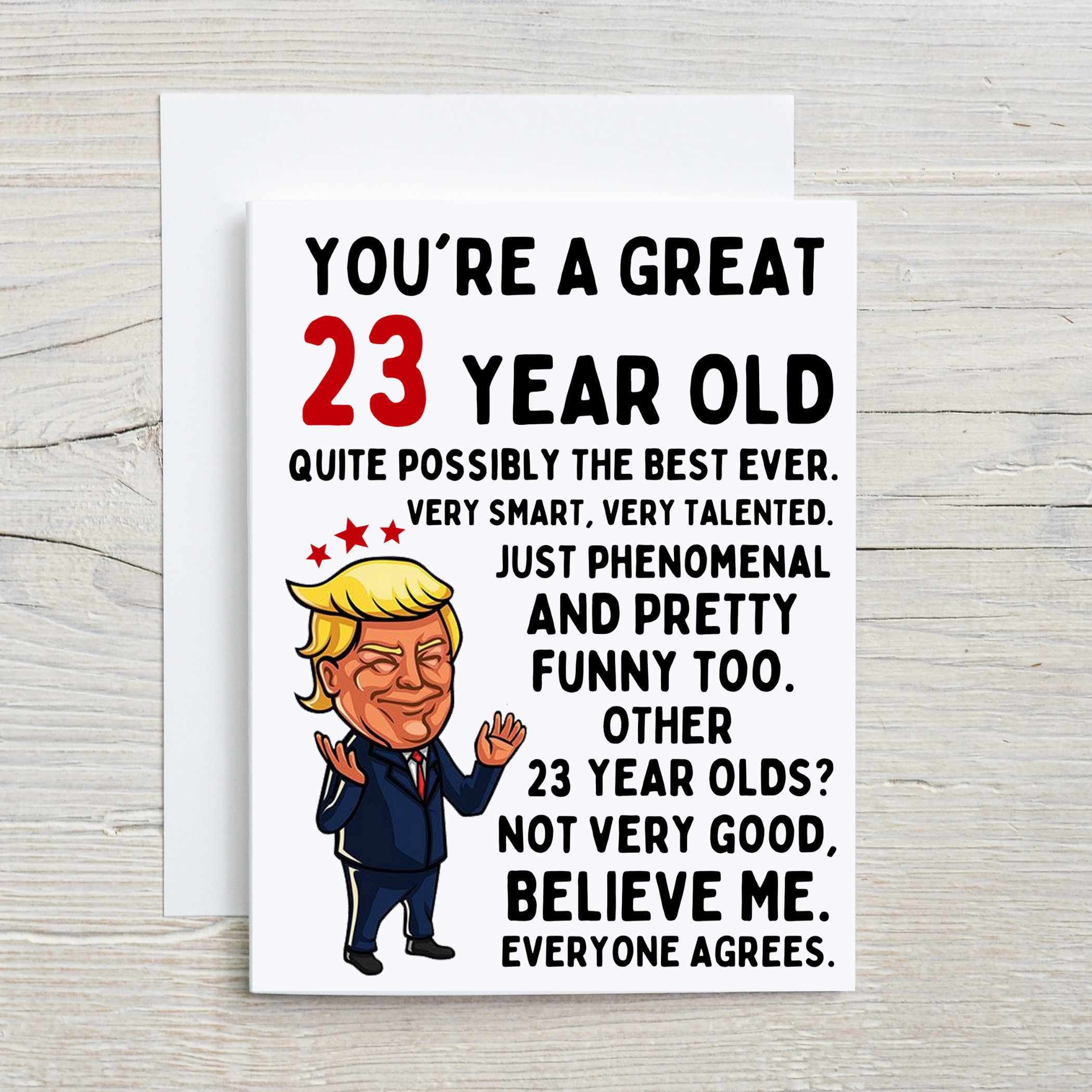 23rd Birthday Cards 