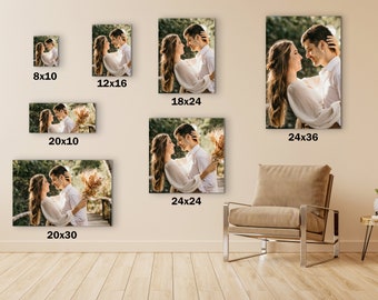 Custom Canvas Gallery Wrap, Custom Photo Canvas, Print Canvas Wall Art, Your Photo on Canvas, Customizable Canvas Printing, Photo Gifts