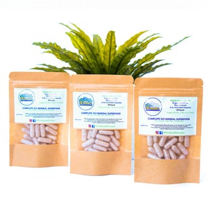 Sea Moss, Bladderwrack & Burdock Root Capsules