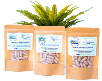 Sea Moss, Bladderwrack & Burdock Root Capsules