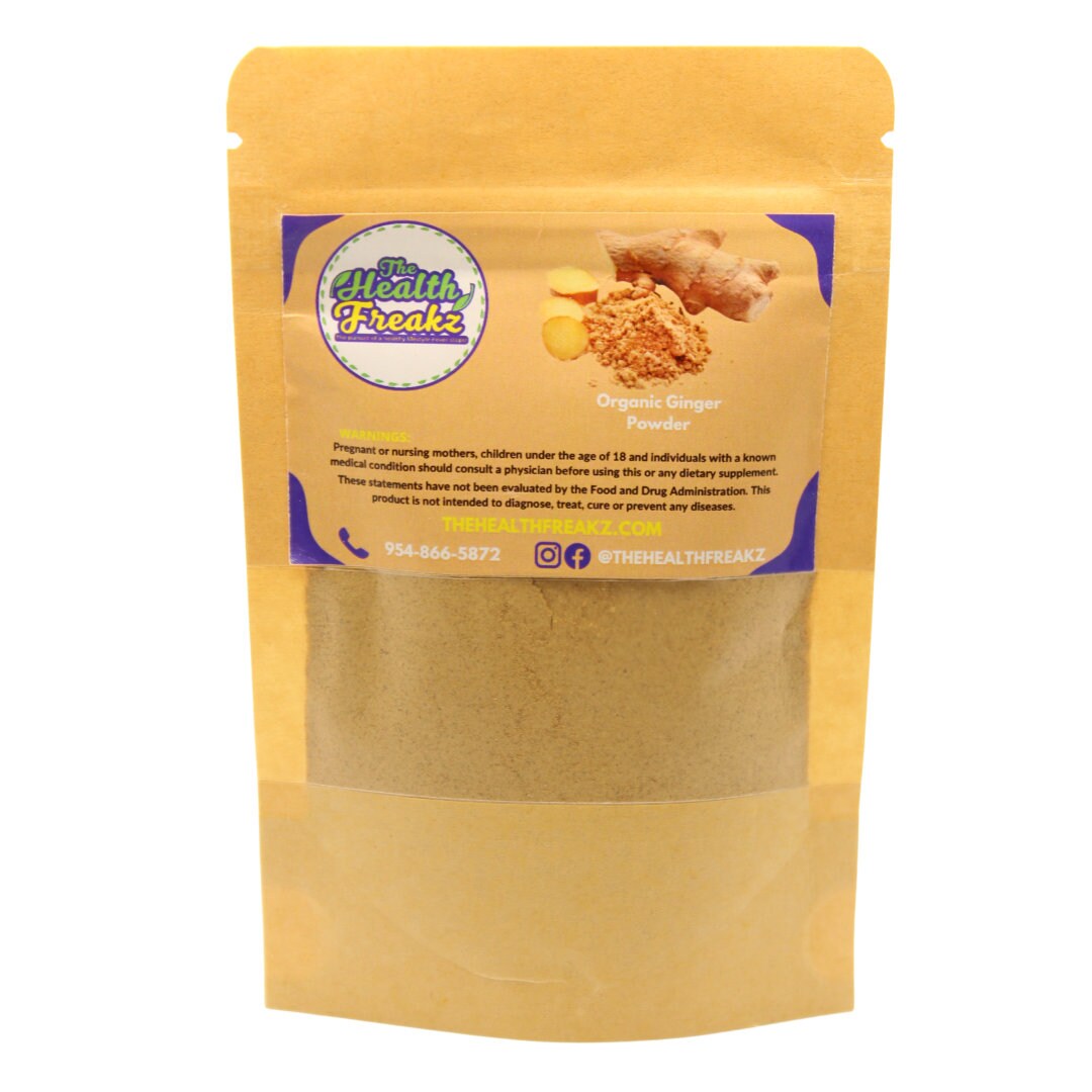 Organic Ginger Root Powder Etsy