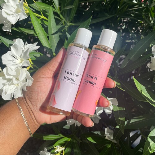 Body Oil Scented Body Oil Vegan Body Oil Moisturizing Body Etsy