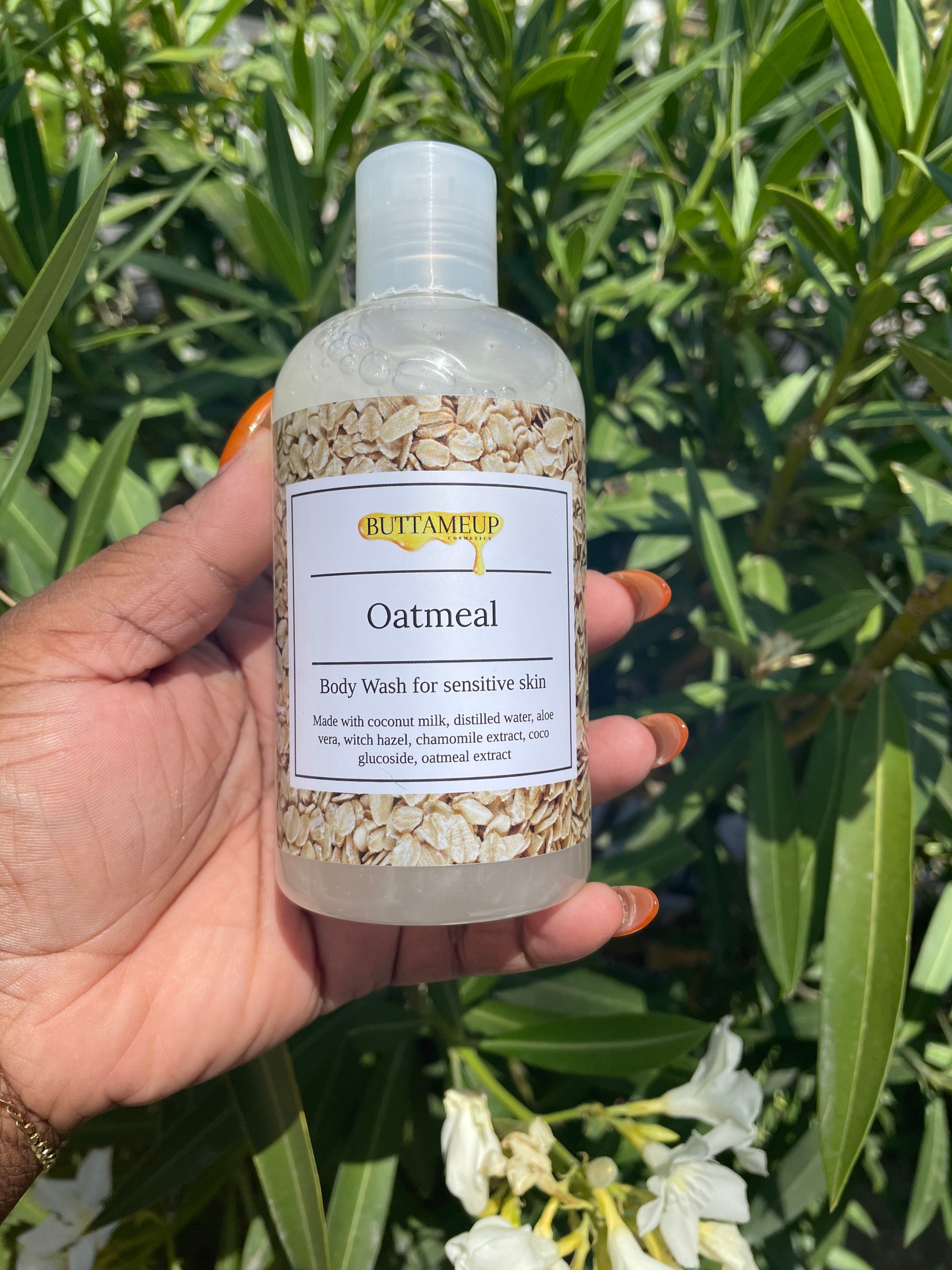 Oatmeal body wash for sensitive skin